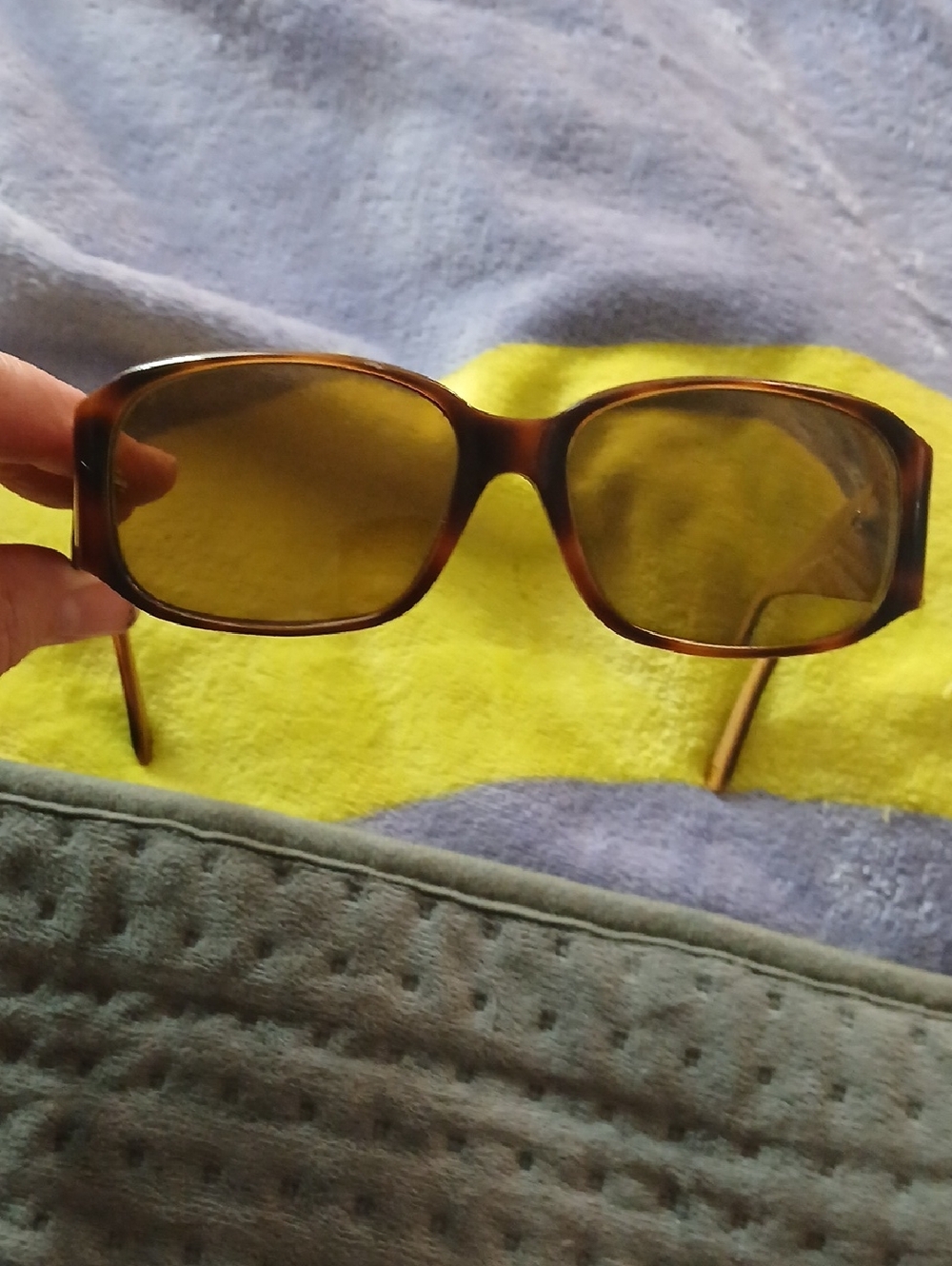 Anne Klein Amber Tortoiseshell Sunglasses